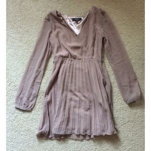 Australian Brown Long Sleeved Dress