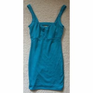 Cross-Back Blue Dress from Australia