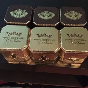 Empty Juicy Couture Charm Boxs