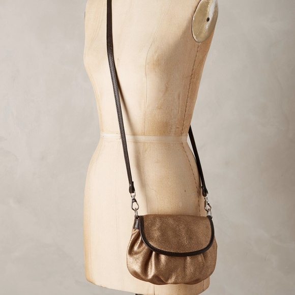 Anthropologie Bags Anthropologie Metallic Crossbody Bag By Tano Nwt Poshmark