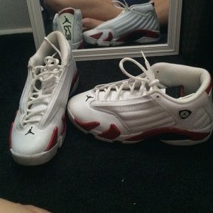 White Candycane Jordan's