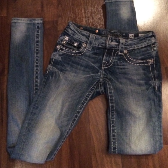 miss me skinny jeans with sequin embellishment - Picture 4 of 4