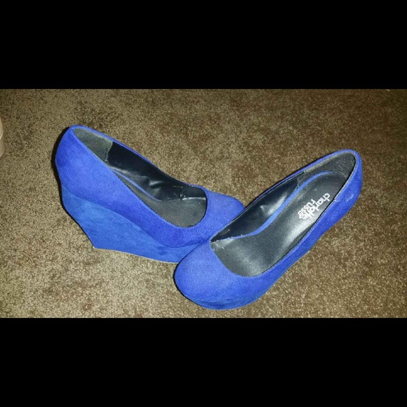 Blue wedges - Picture 2 of 2