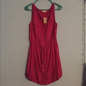 Silky Magenta Dress
