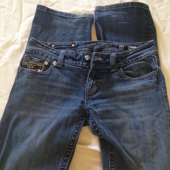 Miss Me Zebra Sequin jeans - Picture 3 of 3