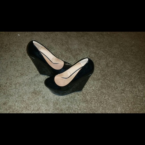 Leather aldo wedges - Picture 2 of 2