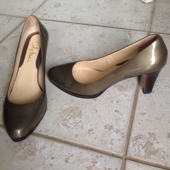Cole Haan Pumps Gold/Brown