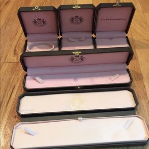 Empty Juicy Couture Jewelry Boxs
