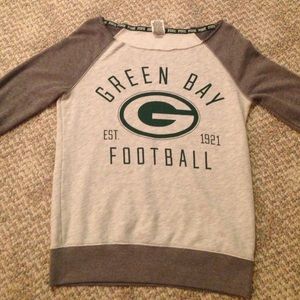 PINK Green Bay Packer Top
