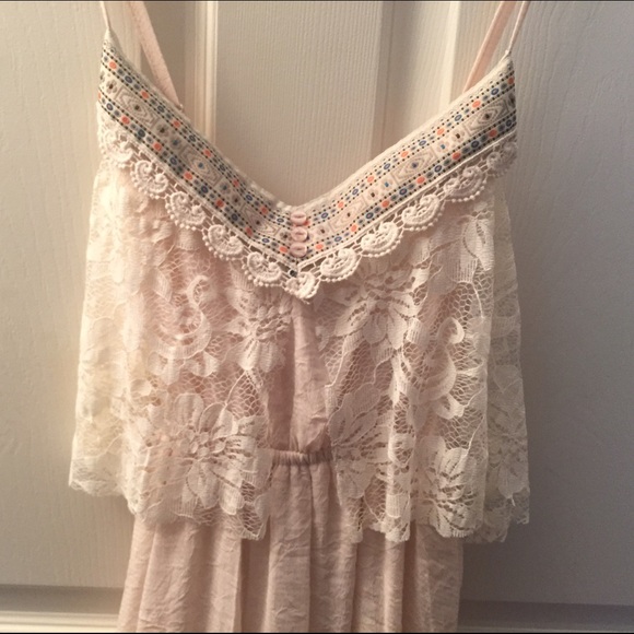 American Rag Lace High-Low Dress