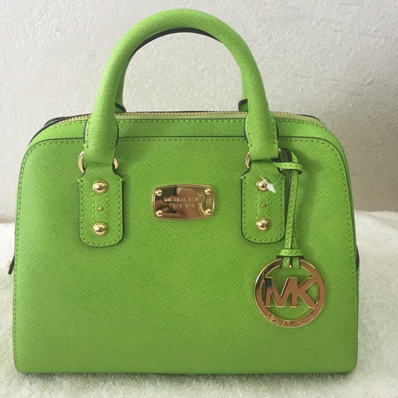 SOLD- Michael Michael Kors small Satchel Pear