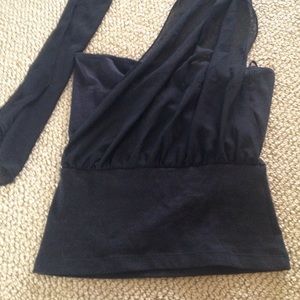 XS tube top wrap shirt