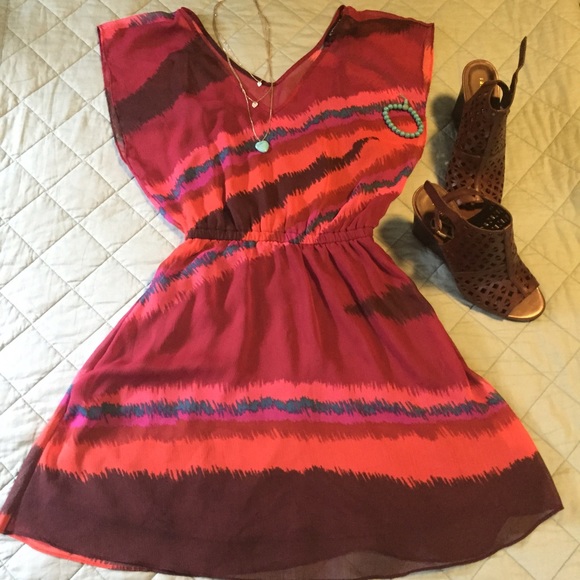 Multi color Express dress