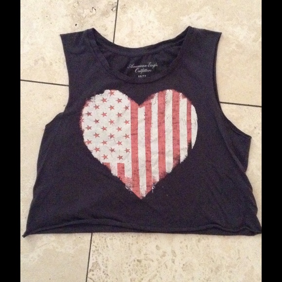 American Eagle Crop Tank