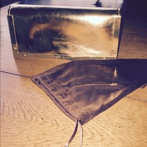 Tory Burch authentic eye glass case and dust bag