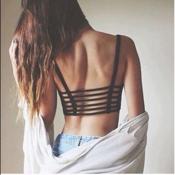 Accessories - Black Bralette