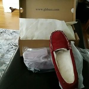 G.H. Bass & Co. Suede Slippers