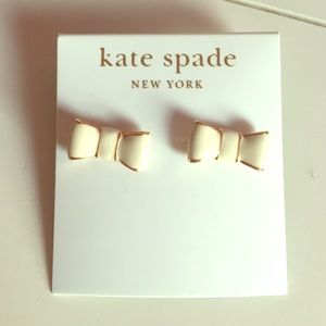 Brand new Kate spade bow earrings!