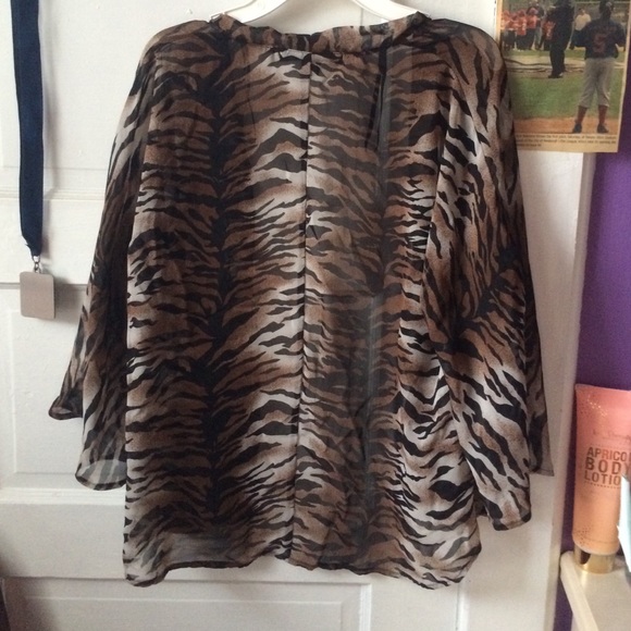 Lion print cardigan - Picture 2 of 2