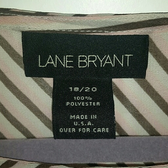 Lane Bryant Sheer Cold-Shoulder Top - Picture 3 of 4