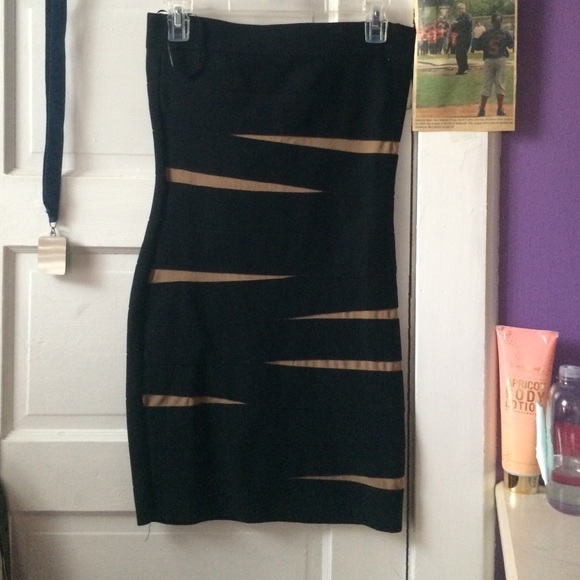 black and brown dress - Picture 1 of 3