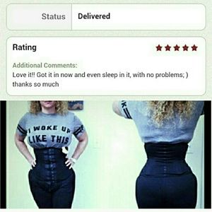 Waist Trainers back in stock.