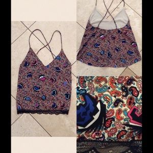 Flowy Patterned Top
