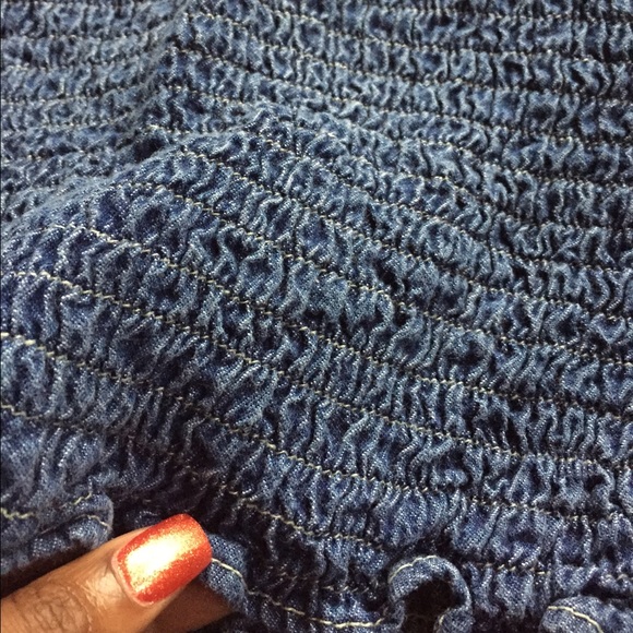 Denim crop top - Picture 3 of 3