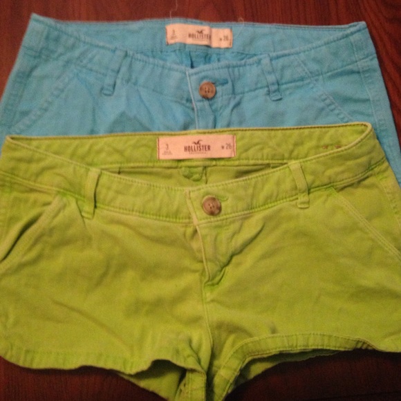 Bundle of Colorful Hollister Shorts