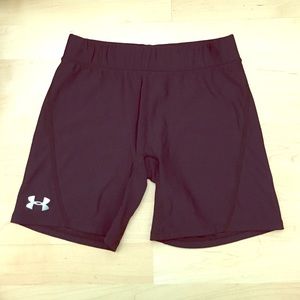 Under Armour Black Spandex Shorts