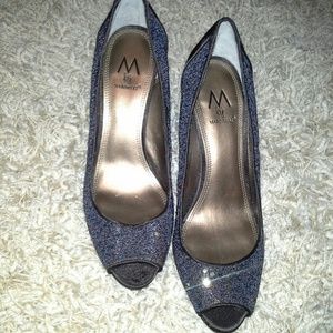 M by Marinelli peep toe high heels