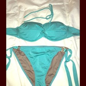 SOLD Blue Green VS Bikini Bottom
