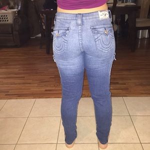 🚨True Religion🚨 cargo skinny jeggings