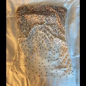 Cream Express Tube Top