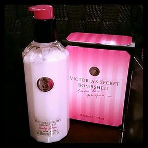 Victorias Secret Bombshell Body Lotion and Perfume