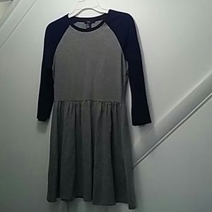 🔒HOLD🔒baseball tee skater dress