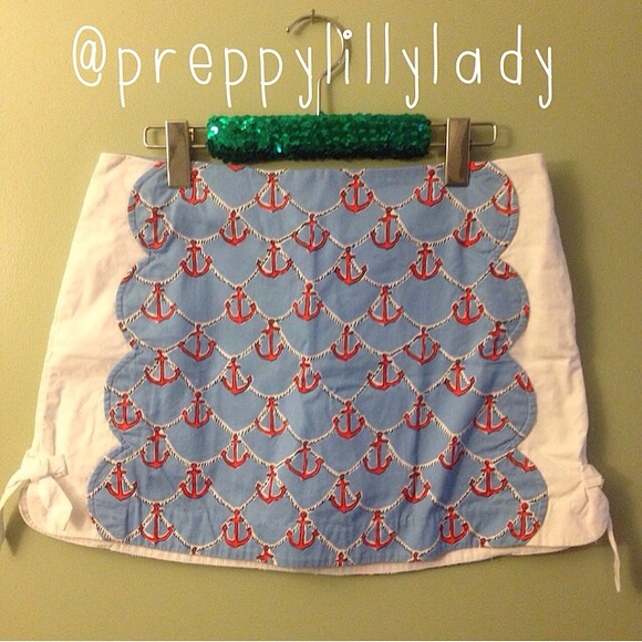 ❌SOLD❌ Lilly Pulitzer "Anchors Away" Skort