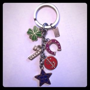 Authentic Coach Good Luck Key Fob