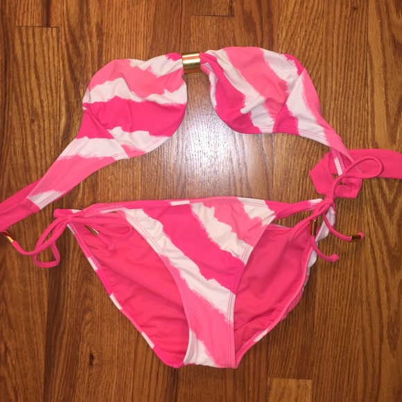 Pink bikini