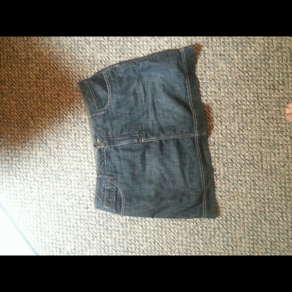 Sold❎Denim skirt with shorts