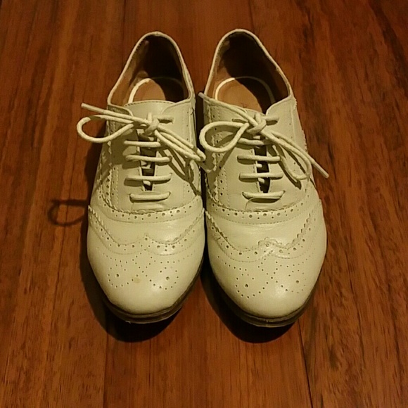 Aldo Pebble Grey Oxfords