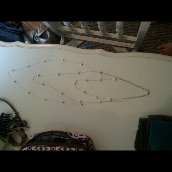 Sold ❌ Layered silver necklace