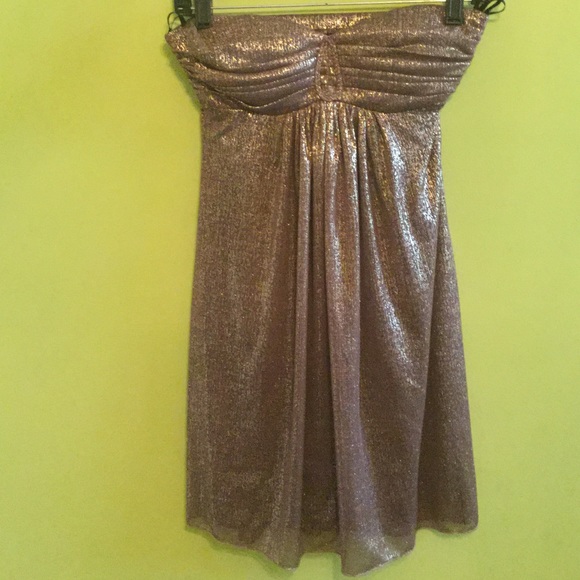 Gold dress
