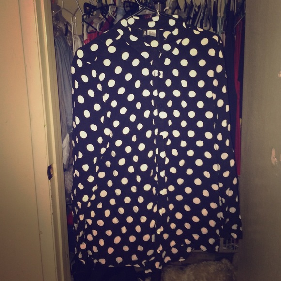 Button down blouse from H&M's, Divided, collection