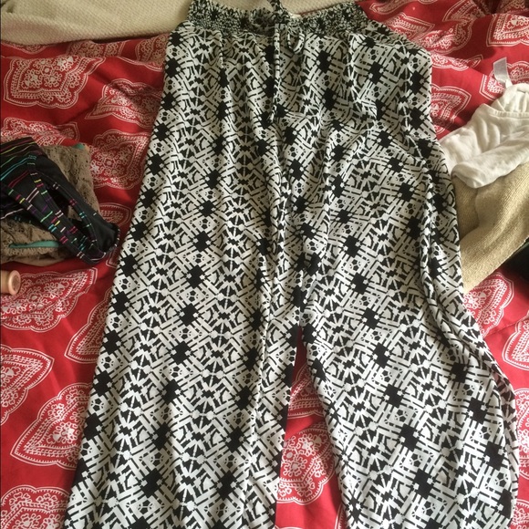 Sheer boho pants