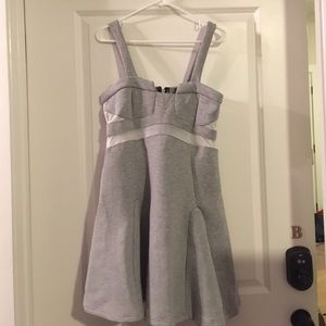 brand new grey dress