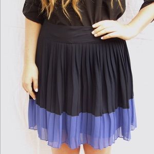 Ann Taylor Loft pleated skirt