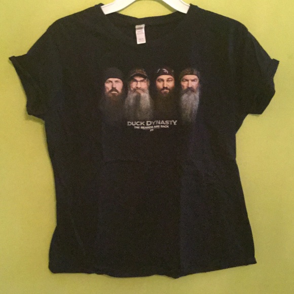 Duck dynasty tshirt black
