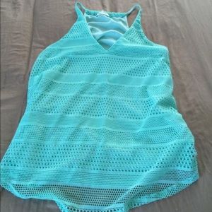 Aqua summer top