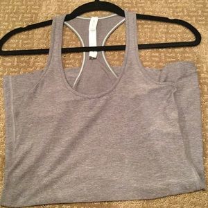 SOLD LuluLemon Grey Cool Racerback